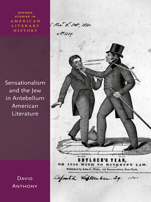 cover image of Sensationalism and the Jew in Antebellum American Literature